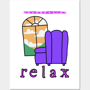 Relax Posters and Art